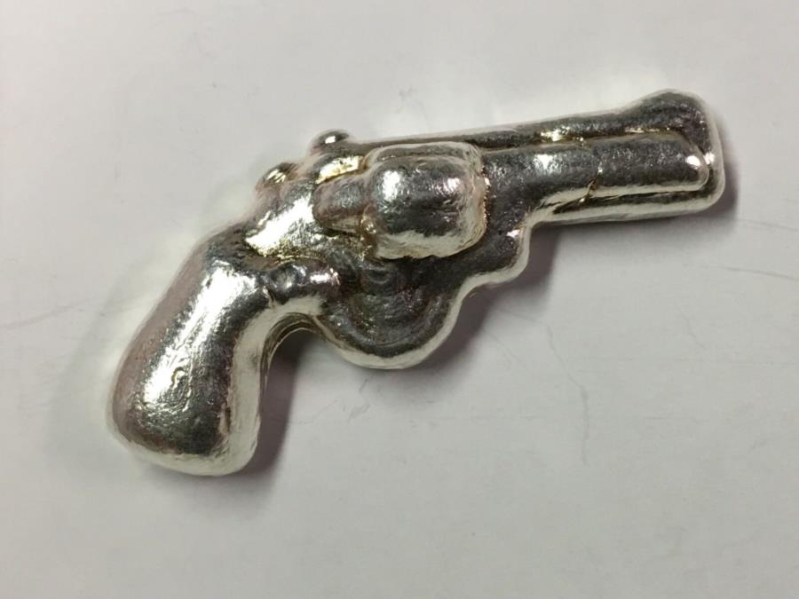 ڶ/ʼݾڽա ƥ 󥳥 [̵] **ŤYPS ** 38ڥԥȥ륤.999ե󥷥С~~ 78ߥ~~ **OLD POUR YPS** 38 Special Pistol Yeagers Poured .999 Fine Silver ~~78 Minted~~
