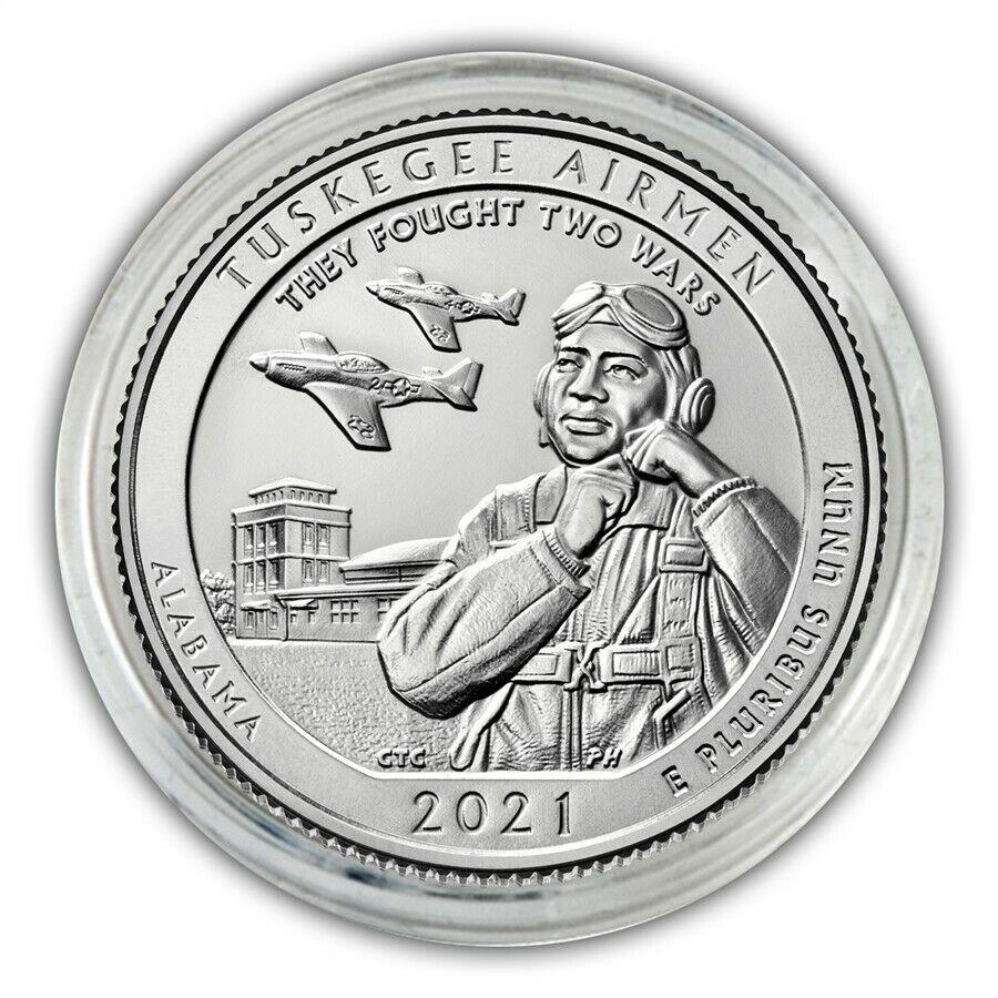 yɔi/iۏ؏tz AeB[NRC _RC [] 2021 S Tuskegee Airmen Quarter -Silver Proofi|[`ƃJvZtj 2021 S Tuskegee Airmen Quarter - SILVER Proof ( Comes w/ a pouch & capsule )
