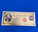  アンティークコイン モダンコイン  Gem 1882 Gold $ 100ドル担当者* "財務証明書の紙幣、coa?us seller！ GEM 1882 GOLD $100 DOLLARS Rep* "Treasury CERTIFICATE Banknote W/COA~US SELLER!