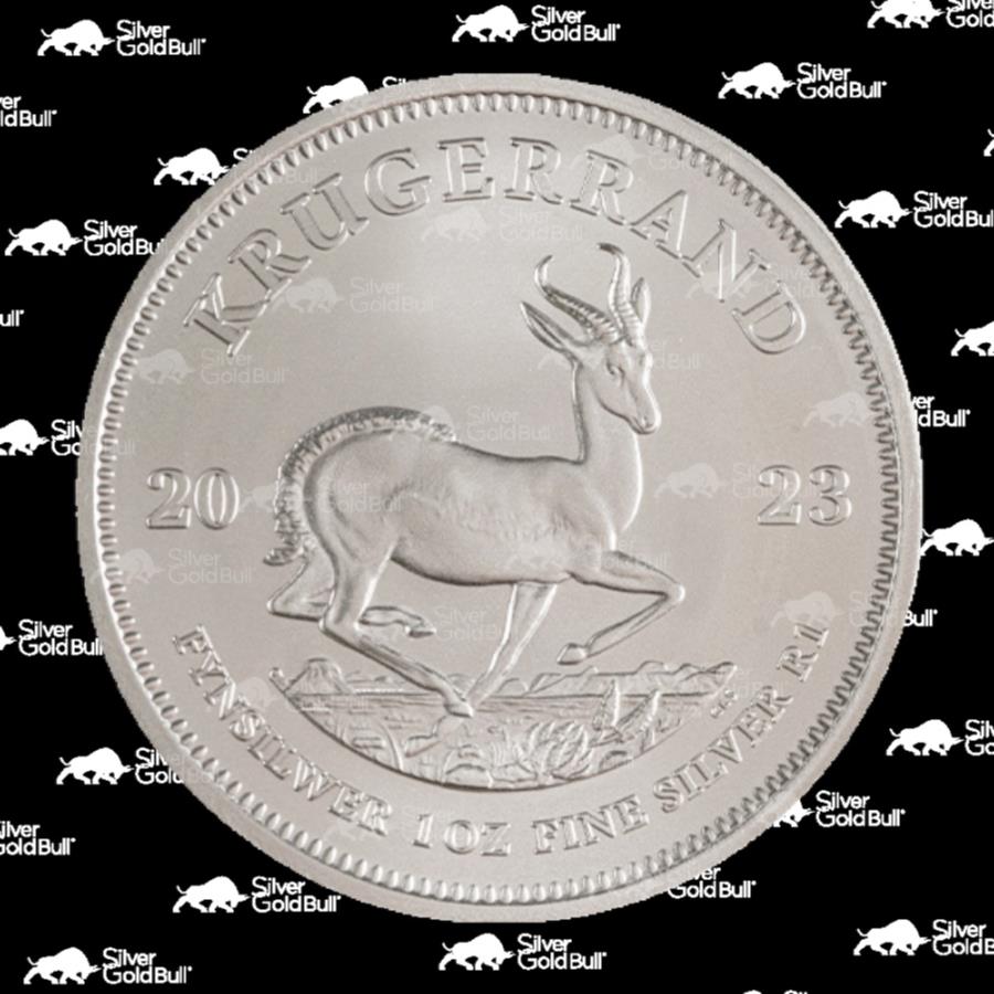 yɔi/iۏ؏tz AeB[NRC _RC [] 1IX2023N[QhVo[RC|h 1 oz 2023 Krugerrand Silver Coin | Rand Refinery