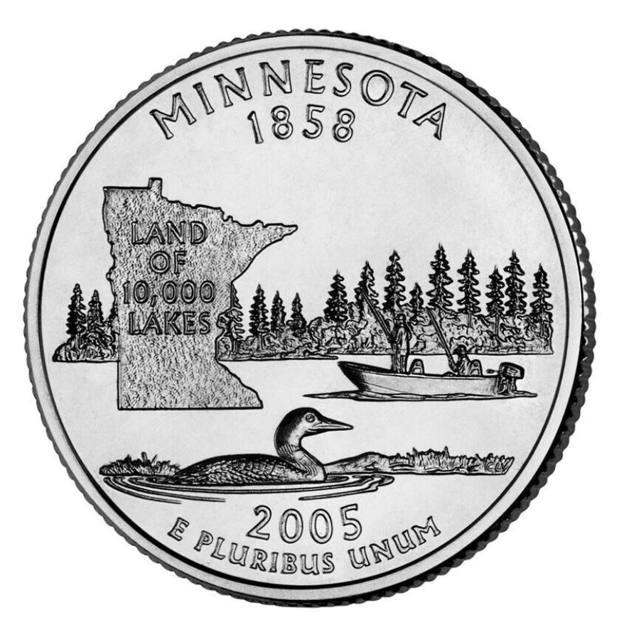 2005 D-ミネソタ - 州四半期 2005 D - Minnesota - State Quarter