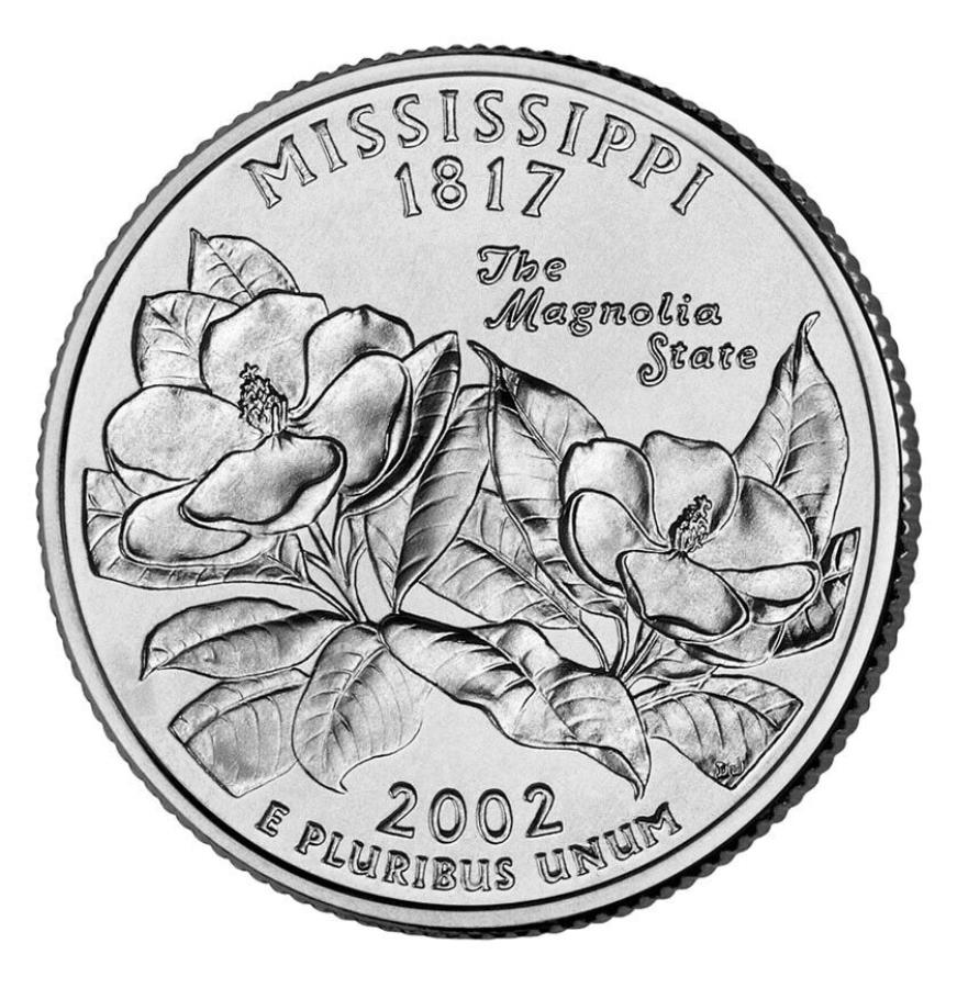 ڶ/ʼݾڽա ƥ 󥳥 [̵] 2002 D-ߥå - Ⱦ 2002 D - Mississippi - State Quarter