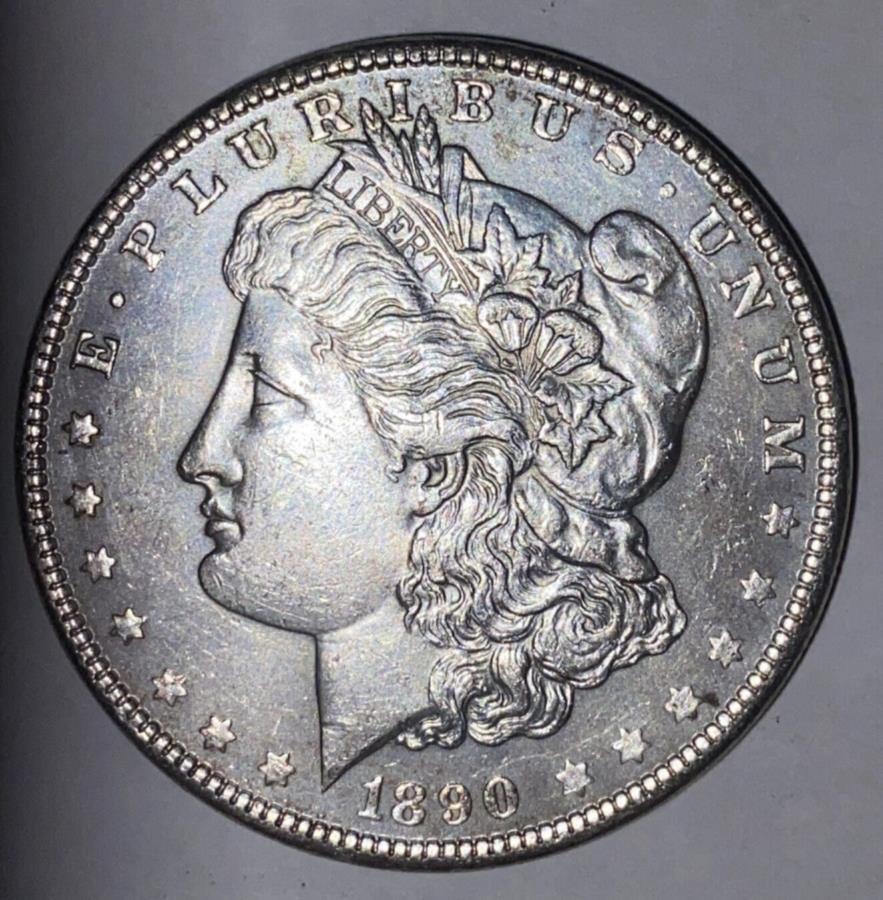 yɔi/iۏ؏tz AeB[NRC _RC [] 1890 P Morgan Silver Dollar258 1890 P morgan silver dollar #258
