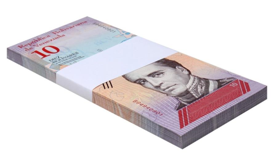 yɔi/iۏ؏tz AeB[NRC _RC [] Venezuela Bolivar SoberanoA2018 10 Bolivars .. 100 PCS UNCAč Venezuela Bolivar Soberano, 2018 10 Bolivars.. 100 pcs UNC, USA SELLER