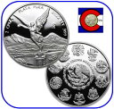 【極美品/品質保証書付】 アンティークコイン モダンコイン [送料無料] 2022メキシコシルバープルーフリバタド2オンスコインオリジナルカプセル 2022 Mexico Silver Proof Libertad 2 oz Coin in original capsule