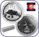  アンティークコイン モダンコイン  2021 Niue Perseverance Mars Rover 1 oz Silver Coin -20のシュリンクラップロール 2021 Niue Perseverance Mars Rover 1 oz Silver Coin - Shrink Wrapped Roll of 20