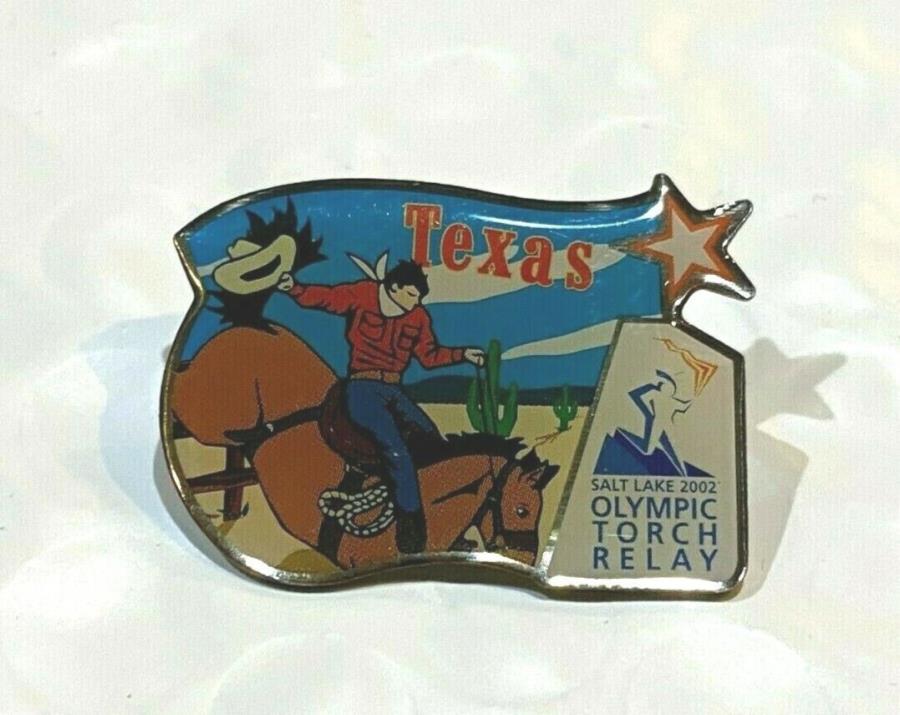 ڶ/ʼݾڽա ƥ 󥳥 [̵] ȥ쥤ƥ2002ԥåȡ졼ԥ~~ƥ~~ Salt Lake City 2002 Olympic Torch Relay Pin ~~ Texas ~~