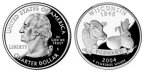 【極美品/品質保証書付】 アンティークコイン モダンコイン [送料無料] 2007 Sワイオミング州90％シルバークォーター 2007 S Wyoming State 90% Silver Quarter