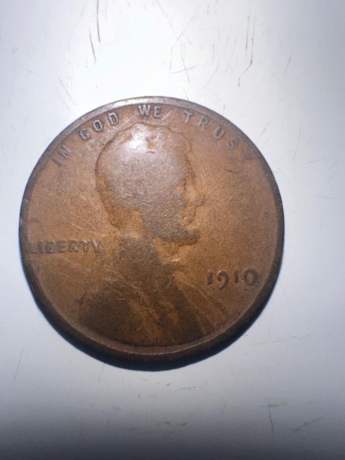 yɔi/iۏ؏tz AeB[NRC _RC [] 1910 P Lincoln Wheat Cent 4034 1910 P Lincoln Wheat Cent 4034