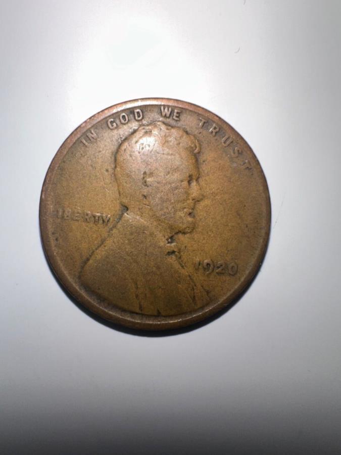 yɔi/iۏ؏tz AeB[NRC _RC [] 1920 P Lincoln Wheat Cent 2074 1920 P Lincoln Wheat Cent 2074