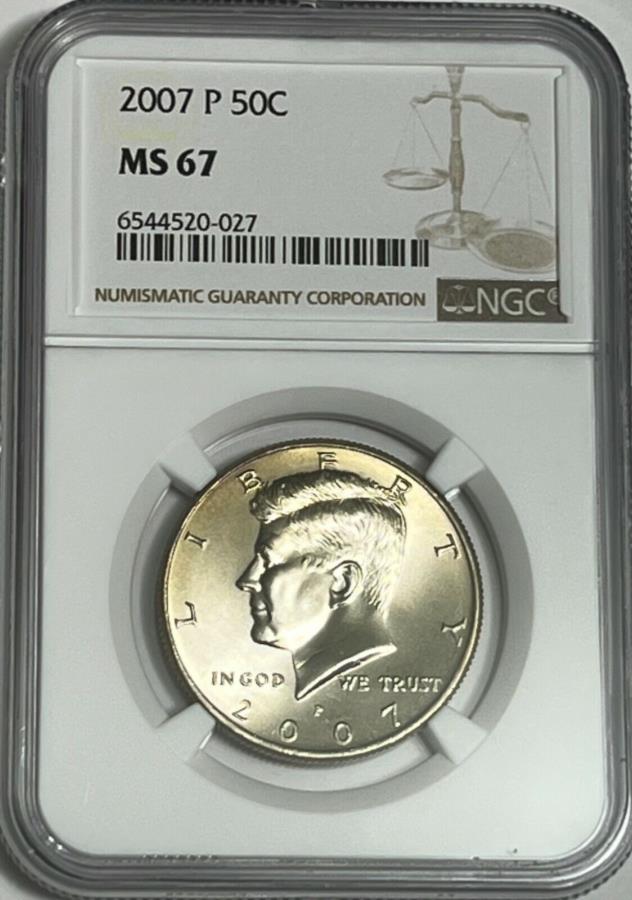 ڶ/ʼݾڽա ƥ 󥳥 [̵] 2007 P NGC MS67 MINT STATEåɥͥǥϡեɥӥͥȥ饤50C JFK 2007 P NGC MS67 MINT STATE CLAD KENNEDY HALF DOLLAR BUSINESS STRIKE 50C JFK COIN