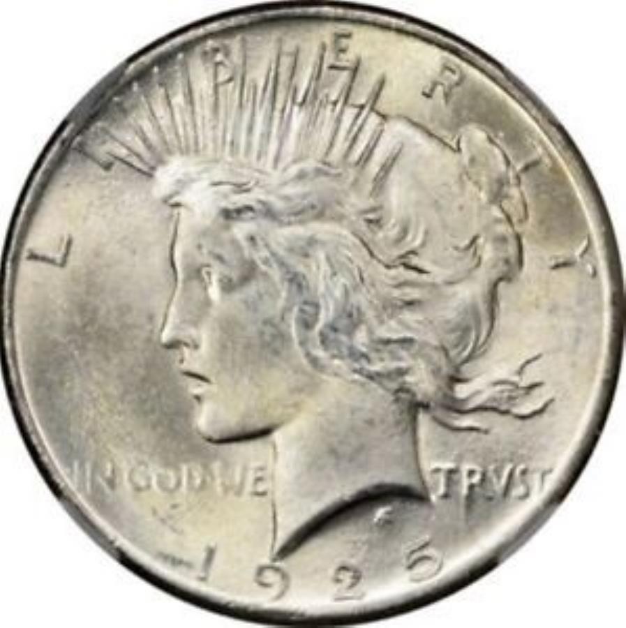 yɔi/iۏ؏tz AeB[NRC _RC [] 1925aVo[_[uAgz-bu 1925 Peace Silver Dollar Brilliant Uncirculated - BU