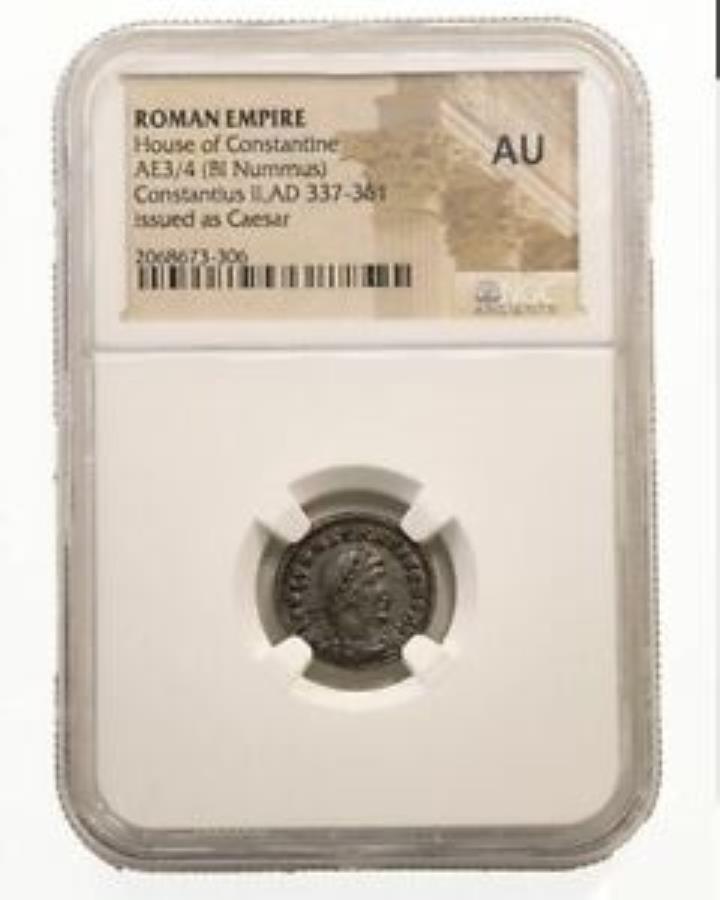 󥹥ƥIIAD 317-361NGCAUˤRomanAe Roman AE of Constantius II (AD ...