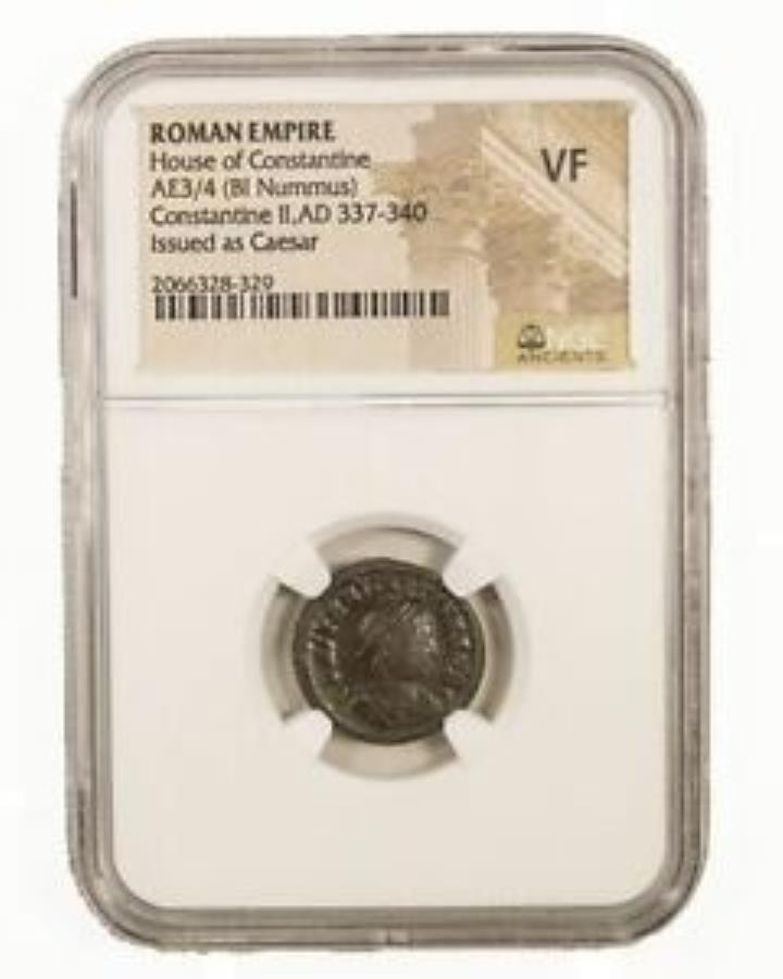 󥹥ƥIIAD 316-340NGCVFˤRomanAE Roman AE of Constantine II (AD 3...