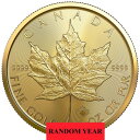  アンティークコイン モダンコイン  ランダム年-1オンスカナダゴールドメープルリーフ$ 50コイン.9999ファインゴールド - 在庫 Random Year - 1 oz Canadian Gold Maple Leaf $50 Coin .9999 Fine Gold - In Stock