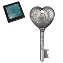 yɔi/iۏ؏tz AeB[NRC _RC [] 2022NbNACh1IXVo[L[gD}Cn[gRCAeB[N.999t@Cibox 2022 Cook Islands 1 oz Silver Key To My Heart Coin Antiqued .999 Fine (w/Box &