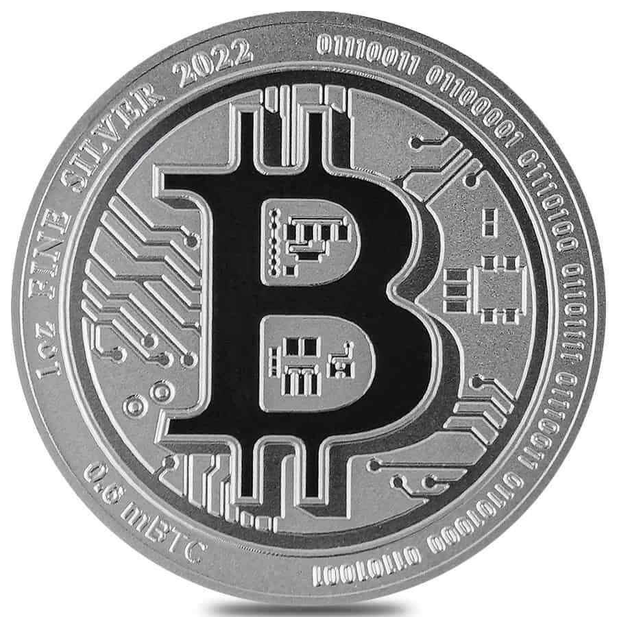 yɔi/iۏ؏tz AeB[NRC _RC [] 2022 niue 1 ozrbgRCVo[RC.9999t@Cu 2022 Niue 1 oz Bitcoin Silver Coin .9999 Fine BU