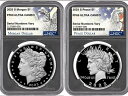  アンティークコイン モダンコイン  2023 S Morgan＆Peace Silver Dollar Proof Coin（23xf）NGC PF69 -PRESALE！ 2023 S Morgan & Peace Silver Dollar Proof Coin (23XF) NGC PF69 -- Presale !