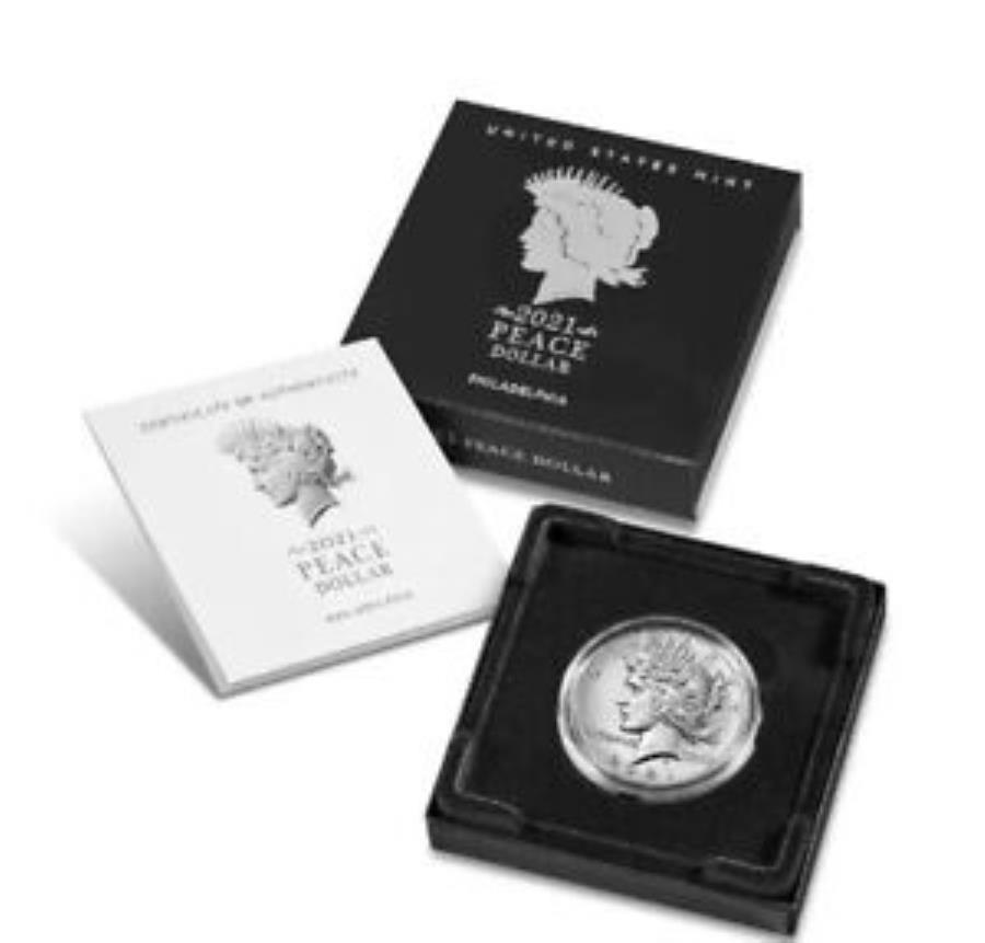  アンティークコイン モダンコイン  2023 P Peace Silver Dollar circulated Coin w/ ogp * Pre-Sale！ 2023 P PEACE Silver Dollar Uncirculated Coin w/ OGP * PRE-SALE !