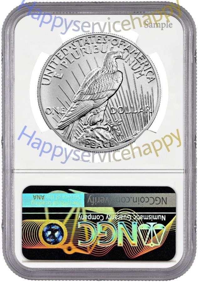  アンティークコイン モダンコイン  2023 P Peace Silver Dollar NGC MS69非循環-Presale %% 2023 P PEACE Silver Dollar NGC MS69 uncirculated - Presale %%