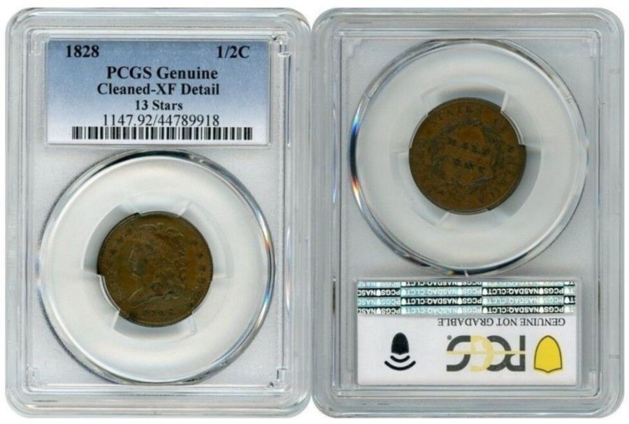 ڶ/ʼݾڽա ƥ 󥳥 [̵] 1828ͥåȥإå1/2C PCGSʪXFǥơ1344789918 1828 CORONET HEAD 1/2C PCGS GENUINE XF DETAIL 13 STARS 44789918