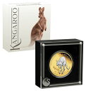 yɔi/iۏ؏tz AeB[NRC _RC [] 2022 P Australia Silver Kangaroo 2 Oz Silver Reverse Gilt Proof Gem OGP 2022 P Australia Silver Kangaroo 2 oz Silver Reverse Gilt Proof GEM OGP