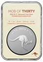 yɔi/iۏ؏tz AeB[NRC _RC [] I[XgA2023-C 30tXgBU1IXVo[JK[u Australia 2023-C 1-oz Silver Kangaroo Mob of Thirty Frosted BU