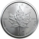 2023カナダ1オンスシルバーメープルリーフ$ 5コインジェムブ 2023 Canada 1 oz Silver Maple Leaf $5 Coin GEM BU(3)