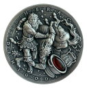 yɔi/iۏ؏tz AeB[NRC _RC [] 2021 Niue Demigods Hercules Ultra High Relief 2 Oz Silver Red Garnet 2021 Niue Demigods Hercules Ultra High Relief 2 oz Silver Red Garnet