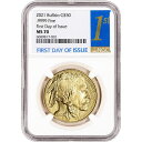 ƥ_ANTIQUE PRINCE㤨֡ڶ/ʼݾڽա ƥ 󥳥 [̵] 2021ꥫ󥴡ɥХåե1$ 50 -NGC MS7011 2021 American Gold Buffalo 1 oz $50 - NGC MS70 First Day of Issue 1st LabelפβǤʤ591,250ߤˤʤޤ