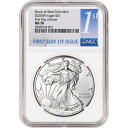 yɔi/iۏ؏tz AeB[NRC _RC [] 2020iWjAmerican Silver Eagle -NGCMS7011 2020 (W) American Silver Eagle - NGC MS70 First Day of Issue 1st Label