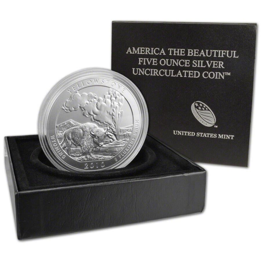 ڶ/ʼݾڽա ƥ 󥳥 [̵] 2010 P ATBȡΩॷС̤۴ĥ525C OGP 2010 P ATB Yellowstone National Park Silver Uncirculated Coin 5 oz 25C in OGP