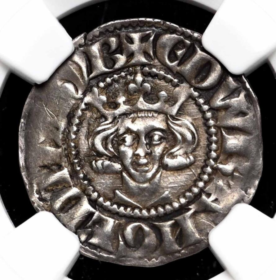 【極美品/品質保証書付】 アンティークコイン モダンコイン [送料無料] イングランド。エドワードII、1307-1327。シルバーペニー、ロンドン、NGC AU53 ENGLAND. Edward II, 1307-1327. Silver Penny, London, NGC AU53