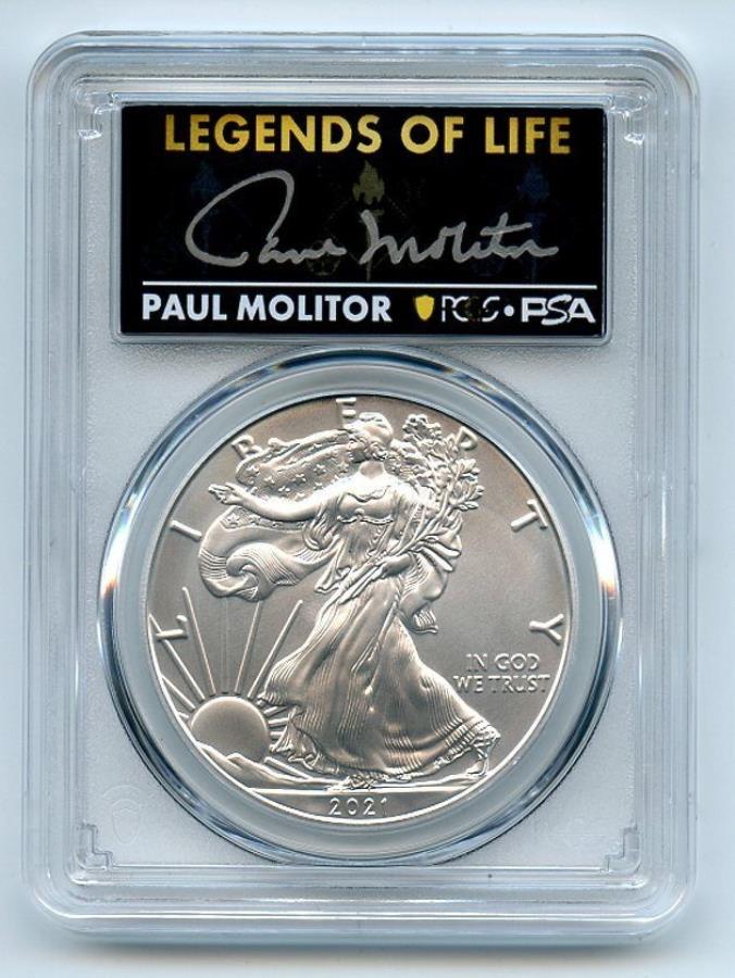 yɔi/iۏ؏tz AeB[NRC _RC [] 2021 $ 1Vo[C[OT1ŏIv_NVPCGS MS70 Legends Life Paul Molitor 2021 $1 Silver Eagle T1 Last Day Production PCGS MS70 Legends Life Paul Molitor