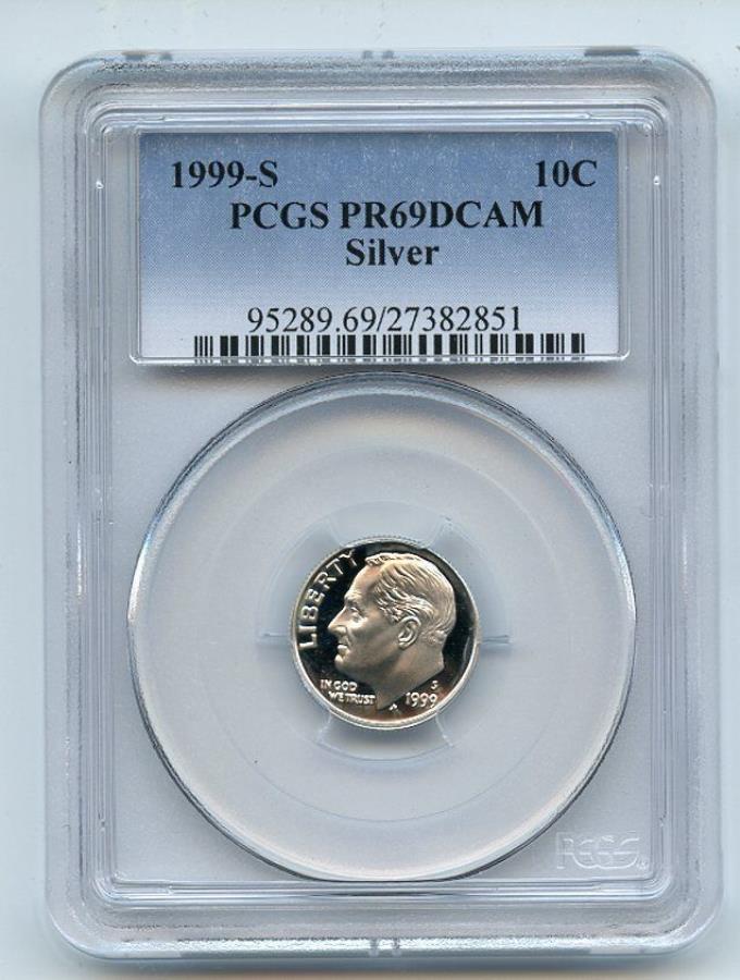 ڶ/ʼݾڽա ƥ 󥳥 [̵] 1999 S 10CС롼٥ȥPCGS PR69DCAM 1999 S 10C Silver Roosevelt Dime PCGS PR69DCAM