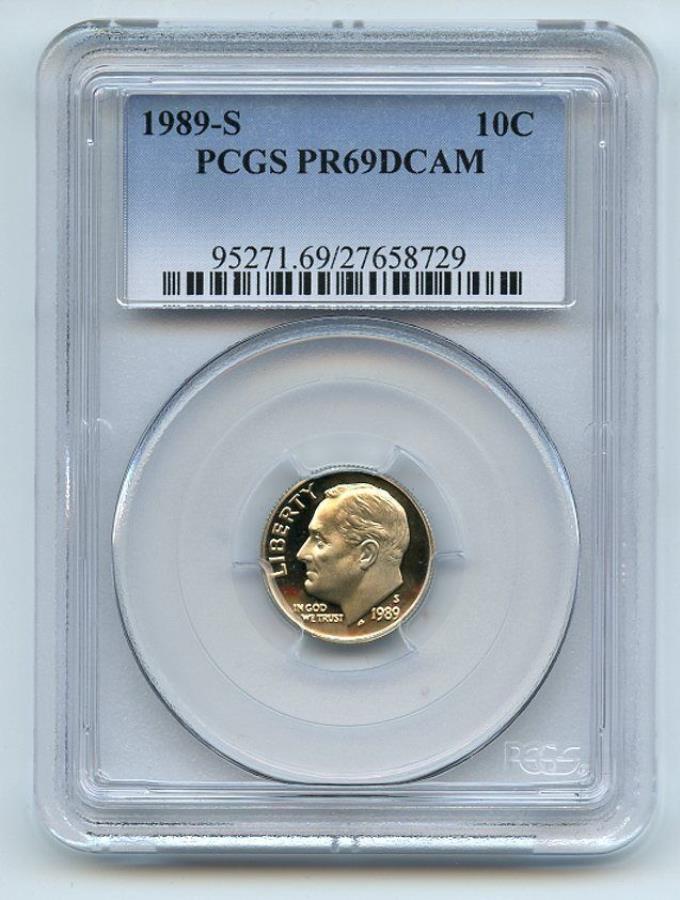 ڶ/ʼݾڽա ƥ 󥳥 [̵] 1989 S 10C롼٥ȥץ롼PCGS PR69DCAM 1989 S 10C Roosevelt Dime Proof PCGS PR69DCAM