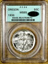  アンティークコイン モダンコイン  1936 PCGS MS65オレゴントレイル記念 - オールドグリーンホルダー-100％ホワイト-CAC 1936 PCGS MS65 Oregon Trail Commemorative - Old Green Holder - 100% White - CAC