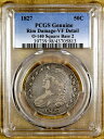 yɔi/iۏ؏tz AeB[NRC _RC [] 1827 O-140 R.4 PCGS VFڍ׃oXgh 1827 O-140 R.4 PCGS VF Details Bust Half Dollar