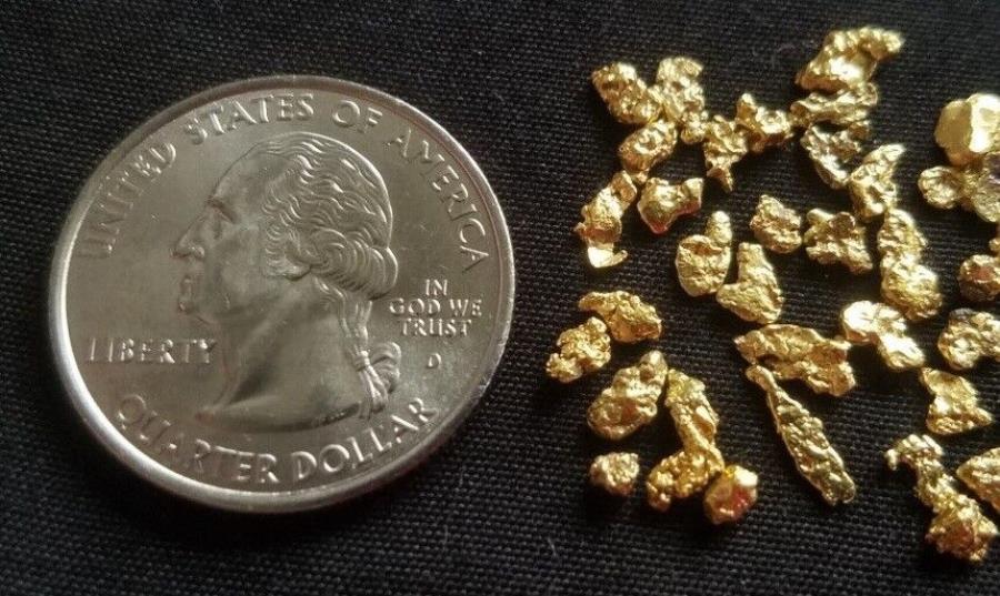 yɔi/iۏ؏tz AeB[NRC _RC [] i4j{̃AXJ̃[RS[hiQbg /{̎RzΒn LOT OF (4) Authentic Alaskan Yukon Gold Nuggets / Genuine Natural Ore Bullion