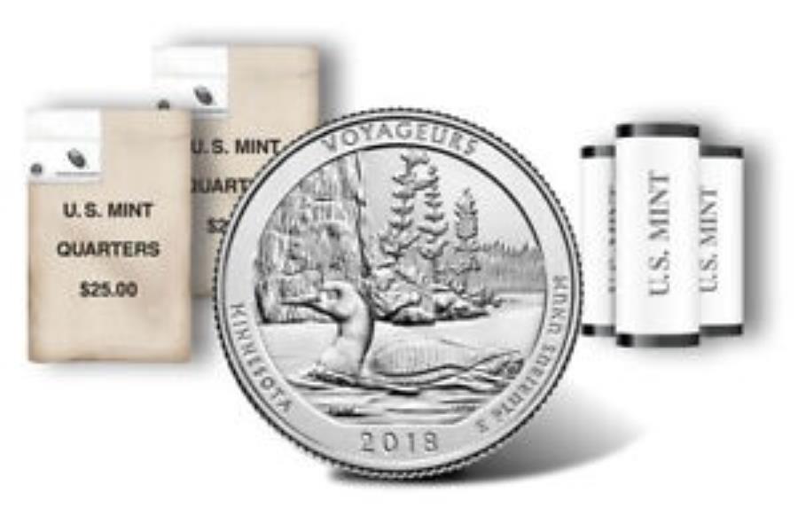 yɔi/iۏ؏tz AeB[NRC _RC [] 2018 S Voyageur National Park American BeautifulColertes Coins Money U.S Mint 2018 S Voyageur National Park American Beautiful Quarters Coins Money U.S Mint