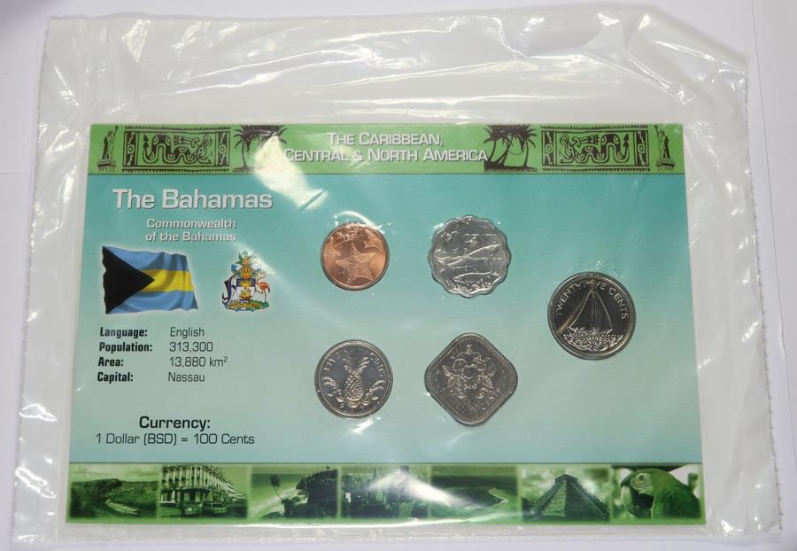 ڶ/ʼݾڽա ƥ 󥳥 [̵] 2005-2007Хϥ| Littleton Coin Company -UNC 5󥿥ץåȡ43419Q 2005-2007 BAHAMAS | Littleton Coin Company - UNC 5 Coin Type Set #43419Q