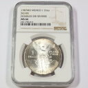 1987 mo ngc ms66 ddr |メキシコ-1オンスシルバーリバタド-UN ONZA COIN#44044A 1987 Mo NGC MS66 DDR | MEXICO - 1 oz Silver Libertad - Un Onza Coin #44044A(3)