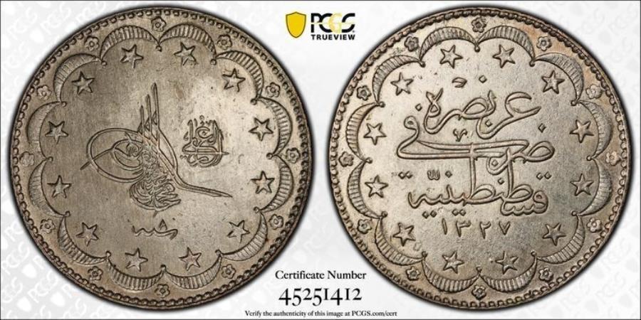 ڶ/ʼݾڽա ƥ 󥳥 [̵] 1916 PCGS AUξܺ|ȥ륳-20 Kurus Coin...