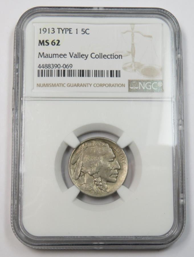 ڶ/ʼݾڽա ƥ 󥳥 [̵] 1913 P1 NGC MS62 |Хåե˥å-5C US-Maumee Valley31588B 1913 P TYPE 1 NGC MS62 | Buffalo Nickel - 5c US Coin - MAUMEE VALLEY #31588B