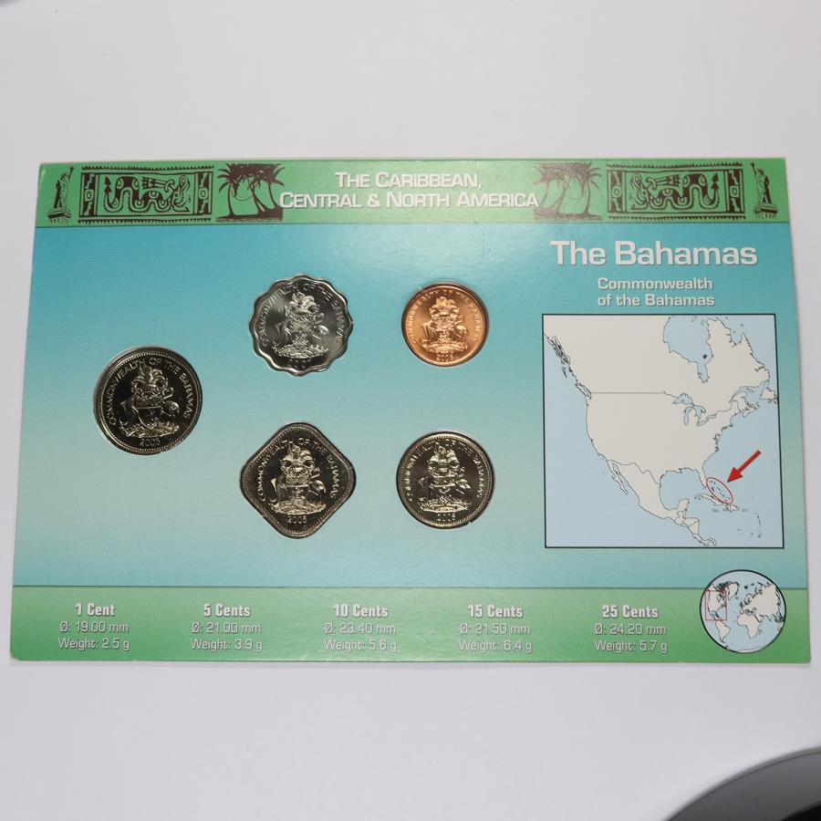 ڶ/ʼݾڽա ƥ 󥳥 [̵] 2005-2007Хϥ| Littleton Coin Company -UNC 5󥿥ץåȡ43418Q 2005-2007 BAHAMAS | Littleton Coin Company - UNC 5 Coin Type Set #43418Q