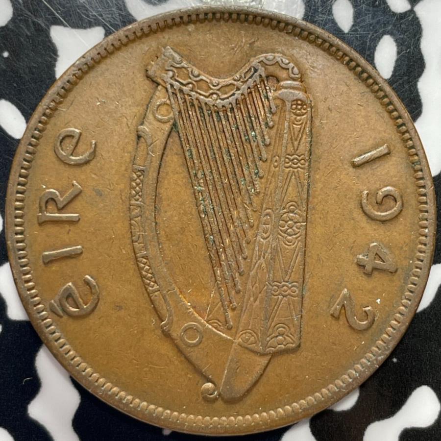 yɔi/iۏ؏tz AeB[NRC _RC [] 1942NAChyj[bgM5581 1942 Ireland Penny Lot#M5581