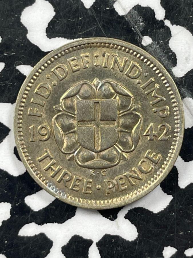 ڶ/ʼݾڽա ƥ 󥳥 [̵] 1942ꥹ3ڥ󥹥꡼ڥ󥹥åȡV5547С顪 1942 Great Britain 3 Pence Threepence Lot#V5547 Silver! High Grade! Beautiful!