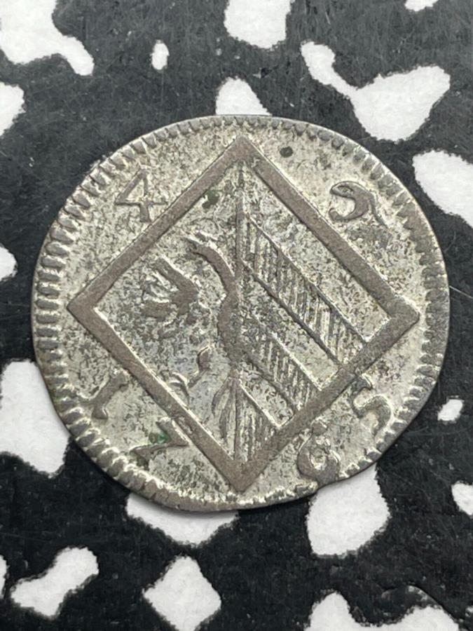 yɔi/iۏ؏tz AeB[NRC _RC [] 1765hCcNurnberg 4 KreuzerbgM1586Vo[Ij[XI 1765 Germany Nurnberg 4 Kreuzer Lot#M1586 Silver! Nice!