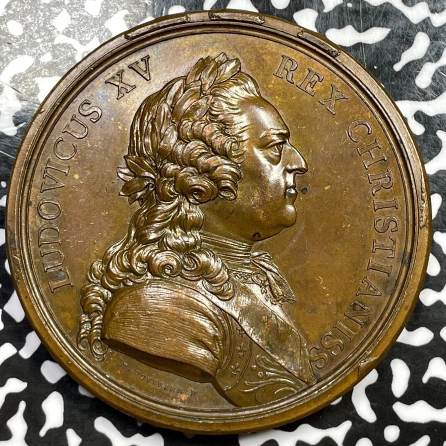 yɔi/iۏ؏tz AeB[NRC _RC [] 1769 France Louis XV Foundation of Ecole Militaire Medal LotOV756 63mm 1769 France Louis XV Foundation Of Ecole Militaire Medal Lot#OV756 63mm