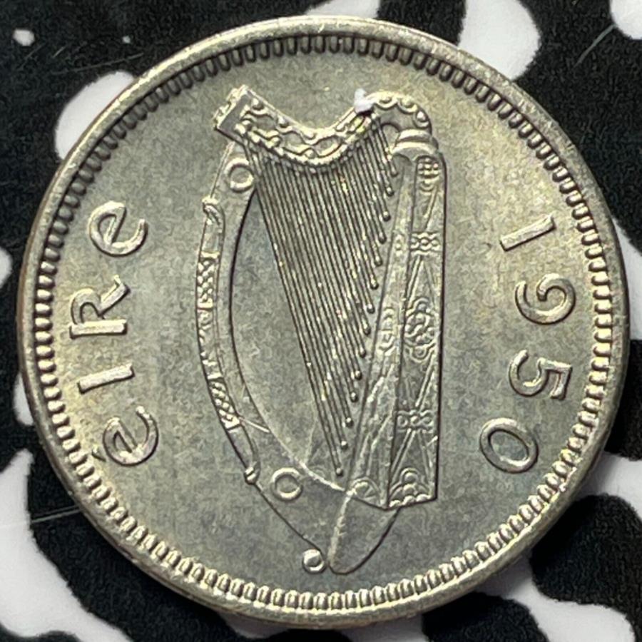 19503ڥ󥹥꡼ڥ󥹥åȡM5260ϥ졼ɡ 1950 Ireland 3 Pence Threepen...